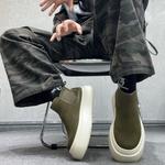 LOHAN·SIR Челси ботинки на платформе мужские черные, цвет Black - фото 7