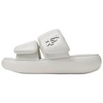 Шлепанцы унисекс белые Mlb - фото