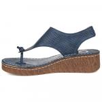 Босоножки на танкетке McKell Journee, синий - фото 5