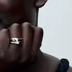 Кольцо Women's Pandora, серебряный - фото 8