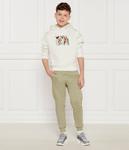 Свитер Relaxed fit Calvin Klein Jeans, экрю - фото 2