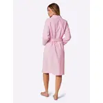 Женский халат Feel Good, Hellrosé-weiß-geringelt - фото 3