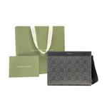 Vanessa Hogan Мужская сумка через плечо с монограммой, Черный - фото