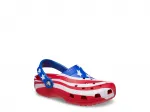 Сандалии American Flag Clog Crocs, цвет multicolor - фото
