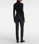 Узкие брюки с низкой посадкой Toteme, черный - фото 3