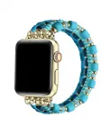 Браслет из бисера для Apple Watch Posh Tech, blue - фото 2