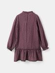 Платье MANGO KIDS Carmela, бордовый - фото 2