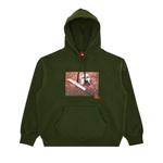 Толстовка с капюшоном Supreme MF DOOM Темно-оливковая - фото