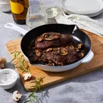 Сковорода чугунная с носиком Staub, 26 см, белый - фото 2