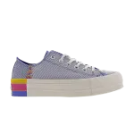 Кроссовки Converse Wmns Chuck Taylor All Star Lift Low, синий - фото