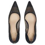 Туфли на высоком каблуке женские синий 73Hours - фото 4