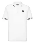 Рубашка поло ss Philipp Plein, белый - фото