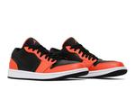 Кроссовки Air Jordan Air Jordan 1 Low SE 'Black Turf Orange', черный - фото 9