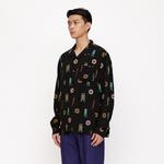 Рубашка унисекс CLOT, черный - фото 9