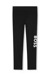 Детские леггинсы Boss, черный - фото