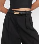 Маленький кожаный ремень julius Khaite, черный - фото 2