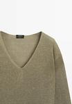 Джемпер Massimo Dutti, Mottled Green - фото 6