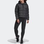 Пуховик женский черный Adidas - фото 3