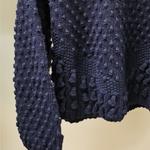 Свитер женский Dior, темно-синий - фото 2