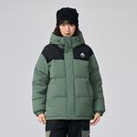 PLAYER Пуховик унисекс Kappa, хаки - фото 20