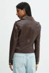 Байкерская куртка Answear.Lab, коричневый - фото 3