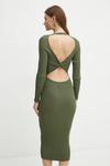 Платье VIGO Bardot, зеленый - фото 3