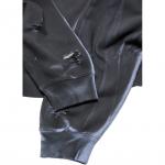 Толстовка с логотипом и эффектом потертости Acne Studios, серый - фото 6