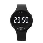 Disney Часы Electronic Movement Silicone Strap Watch Unisex Black Dial - фото 4