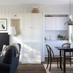 Шкаф HAVSTA IKEA, 81x35x123 см, белый - фото 2