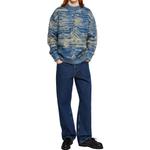 Трикотажный свитер Acne Studios темно-бежевый - фото 3