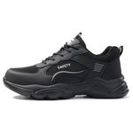 Кроссовки Safety & Protective Shoes Men's Low top GUYISA, Black - фото
