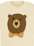 Футболка Bear-bow Mini Rodini, нейтральный - фото 3