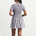 Мини-Платье Edda в клетку гингем Faithfull The Brand, Hanne Gingham Vintage Navy - фото 3