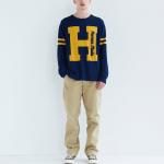 Вязаный свитер HUMAN MADE, синий - фото 9