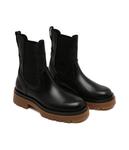 Ботинки женские Gant Megany кожаные со вставками, черный - фото 3