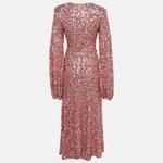 Платье Rotate Birger Christensen Rapture Rose Sequin Mesh Sirin - фото 2