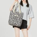 Футболка с одним плечом Обычная Женская PUMA, Овсяно-Звериный Принт - фото 3