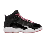 Кроссовки Jordan 6 Rings PS 'Black Rust Pink', черный - фото