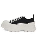 Ботинки Alexander McQueen Tread Slick Lace Up 'Black White' 604257W4MV21070, черный - фото
