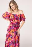 Платье QUIOSQUE Maxi dress, Multi Coloured/Light Pink - фото 3