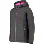 Funktionsjacke kid g jacket fix hood Cmp, цвет titanio - фото 3