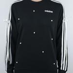 Adidas Свитшот унисекс черный - фото 7