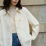 ELLE Рубашка Women's Ecru Lapel Moderate - фото 7