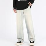 Джинсы унисекс Gdrx, желтый/светло-голубой - фото 4