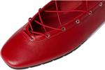 Балетки Steve Madden Pointe, Red Leather - фото 6