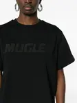 Футболка с логотипом Mugler, черный - фото 5