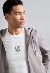 Топ с длинными рукавами Armani Exchange, молочный - фото 4