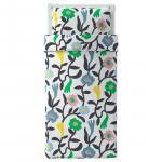 Комплект постельного белья из 3 предметов IKEA BRUKSVARA, 150x200 см, цвет multicolour/floral pattern - фото 5