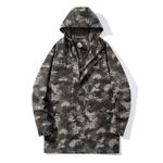 Тренчкот унисекс JEEP SPIRIT, синий камуфляж - фото 3