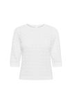 Футболка Kaffe Basic T-shirt, Chalk/Off-White - фото 5